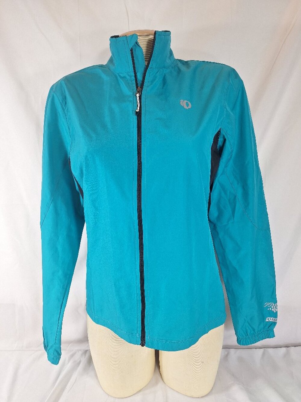 Pearl Izumi Select Series Teal Cycling Jacket Women M PRO Barrier Windbreaker